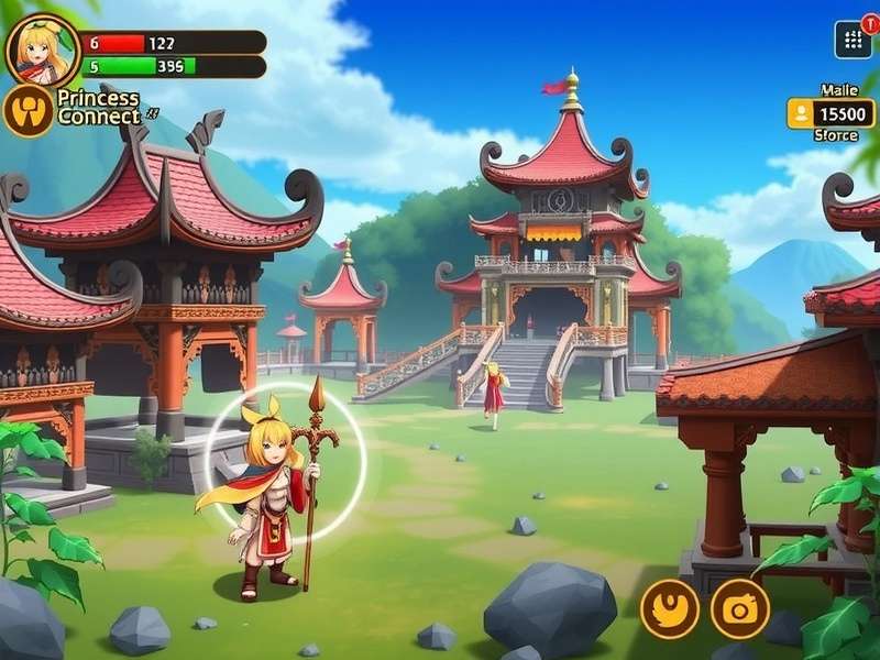 Princess Connect Asia Battle Scene